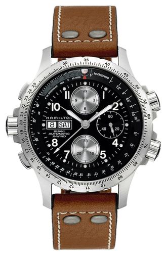 H77616533 Khaki Aviation X-Wind Auto Chrono * Watch - Hamilton - Modalova