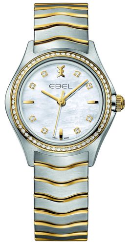 Wave Lady - 66 Diamonds (30mm) Watch - EBEL - Modalova