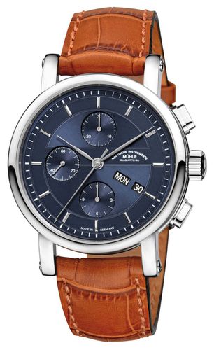 M1-30-92-LB Teutonia II Chronograph Watch - MÃ¼hle GlashÃ¼tte - Modalova