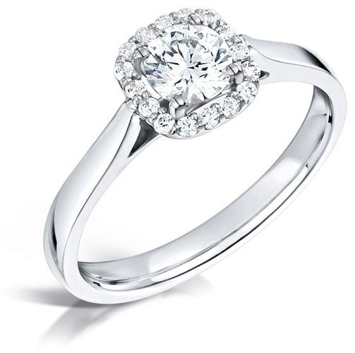 FCD28348 0.50ct D SI1 GIA Diamond Jewellery - Certified Diamond - Modalova