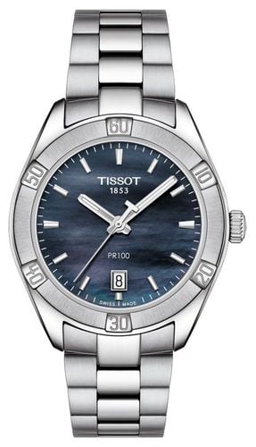 T1019101112100 Women's PR 100 Sport Chic 36mm Watch - Tissot - Modalova