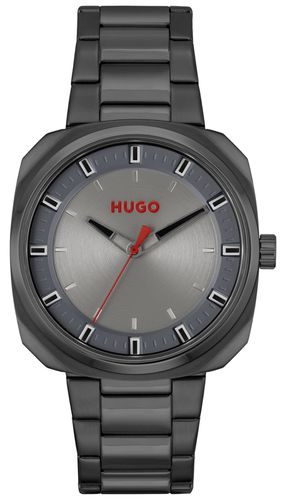 Shrill Quartz (42mm) Dial / Gunmetal PVD Watch - HUGO - Modalova