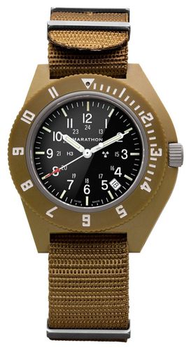 WW194013DT-0102 NAV-D Desert Tan Navigator Date Watch - Marathon - Modalova