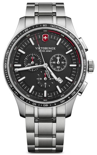 Men's Alliance Sport Chronograph Steel Watch - Victorinox - Modalova