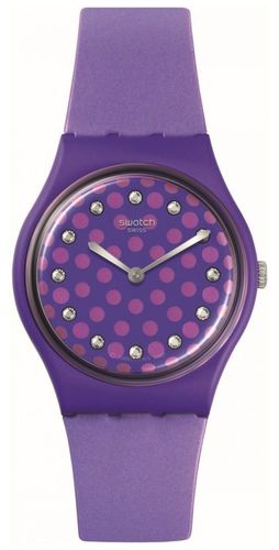 SO31V100 Bioceramic PERFECT PLUM Silicone Watch - Swatch - Modalova