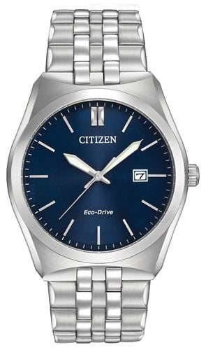 BM7330-59L Men's Corso Eco-Drive Stainless-steel Watch - Citizen - Modalova