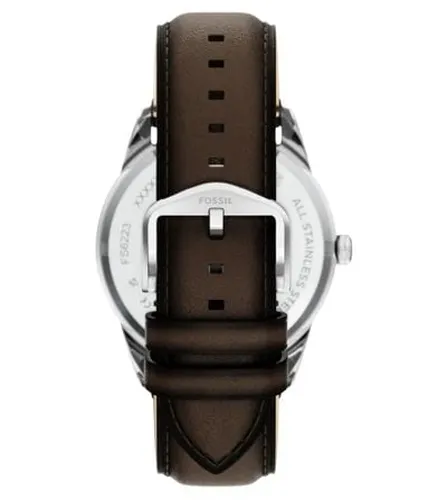 FS6223 Pearson 42mm Leather Strap Watch - Fossil - Modalova