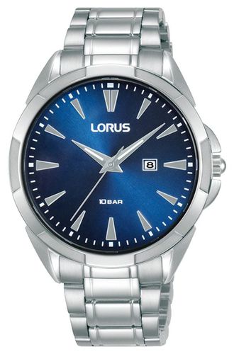 RJ257BX9 Sports Date 100m (36mm) Dark Sunray Dial Watch - Lorus - Modalova