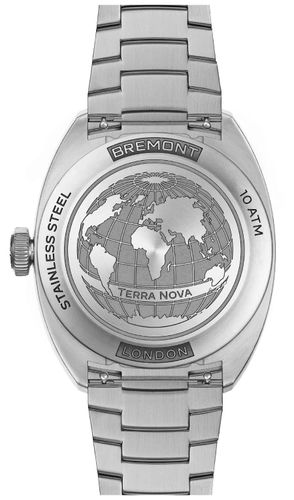 TN40-DT-SS-BK-B Terra Nova Date Automatic (40.5mm) Watch - Bremont - Modalova