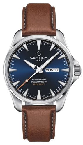 C0324301604100 | DS Action Day-Date Powermatic 80| Watch - Certina - Modalova