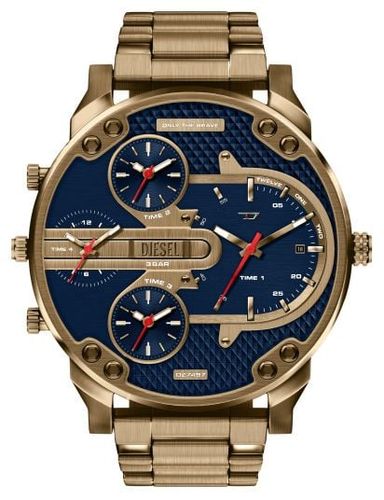 DZ7497 Mr Daddy Slim Plated Dial Watch - Diesel - Modalova