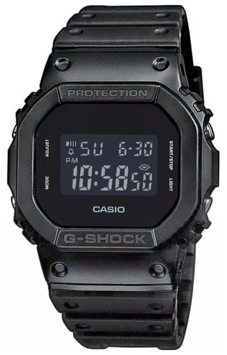 DW-5600BB-1ER Men's G-Shock -out Dial Resin Band Watch - Casio - Modalova