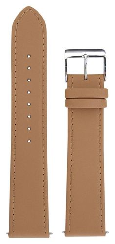 Beige Leather Cowhide Strap With Watch - Junghans - Modalova
