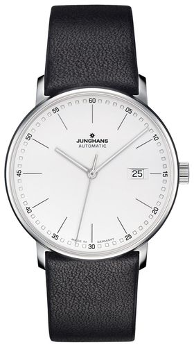 FORM A Calfskin Strap with Batons Watch - Junghans - Modalova