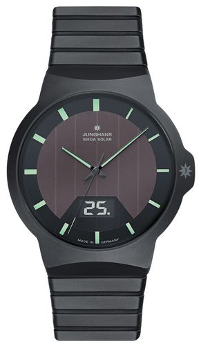 Force Mega Solar Sapphire Glass Watch - Junghans - Modalova