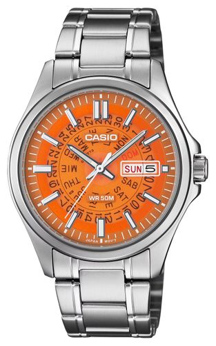 MTP-E740-4AVER MTP-E740 Series Day-Date Quartz (39.8mm Watch - Casio - Modalova