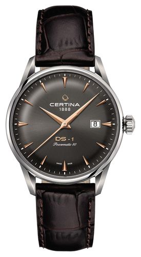 C0298071608101 Men's Ds-1 Powermatic 80 Automatic Watch - Certina - Modalova