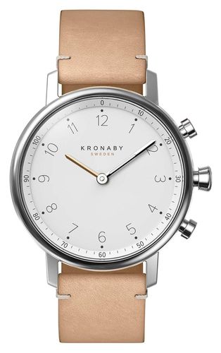 S0712/1 NORD Hybrid Smartwatch (38mm) White Dial / Watch - Kronaby - Modalova