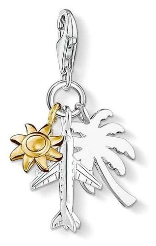 Charm Pendant "Palm Tree, Sun, Plane Jewellery - Thomas Sabo - Modalova