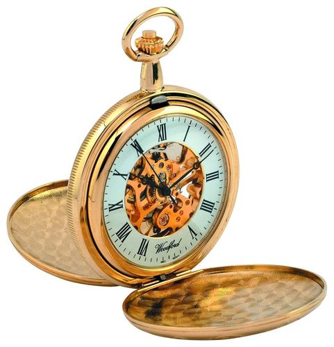 Full Hunter Dual Cover Pocket Watch - Woodford - Modalova