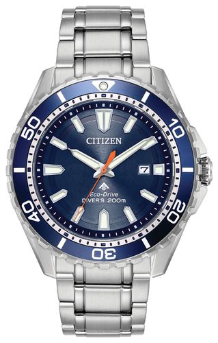 BN0191-55L Eco-Drive Men's Promaster Divers Date Watch - Citizen - Modalova