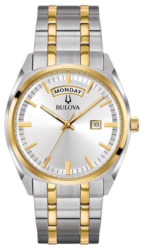 C127 Men's Classic Two Tone Steel Bracelet Watch - Bulova - Modalova