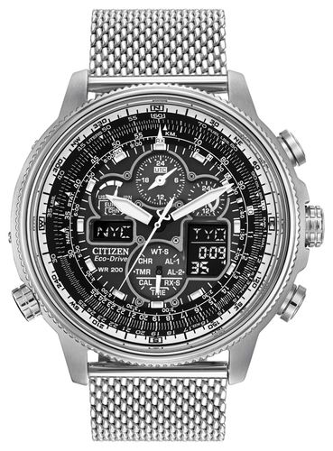 JY8030-83E Men's Navihawk Radio Controlled A-T Watch - Citizen - Modalova