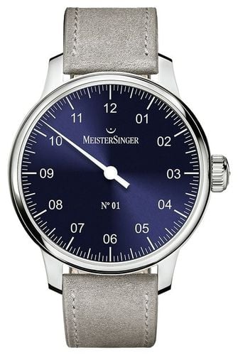 AM3308 Men's Classic No. 1 Hand Wound Sellita Watch - MeisterSinger - Modalova