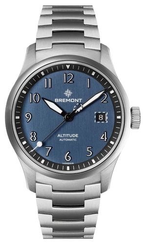 ALT39-DT-SS-BL-B Altitude Date Automatic (39mm) Watch - Bremont - Modalova