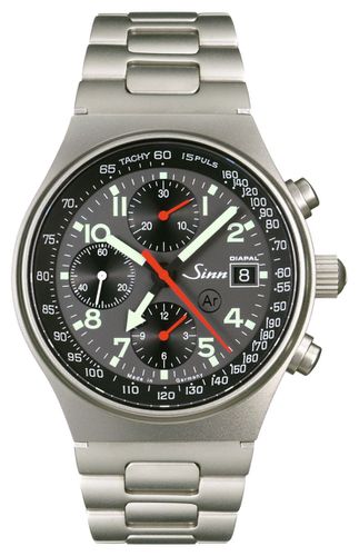 St DIAPAL The World Time Chronograph Watch - Sinn - Modalova