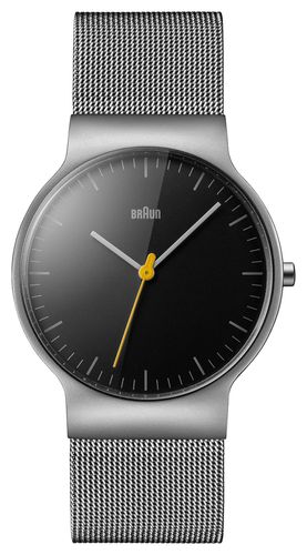 BN0211BKSLMHG Men's Classic Slim Mesh Dial Watch - Braun - Modalova