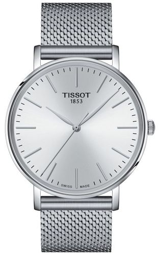 T1434101101100 Men's Everytime | Dial | Steel Watch - Tissot - Modalova