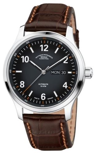 M1-43-26-LB Men's Lunova Automatic Day/ Watch - MÃ¼hle GlashÃ¼tte - Modalova