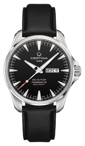 C0324301605100 | DS Action Day-Date Powermatic 80 | Watch - Certina - Modalova