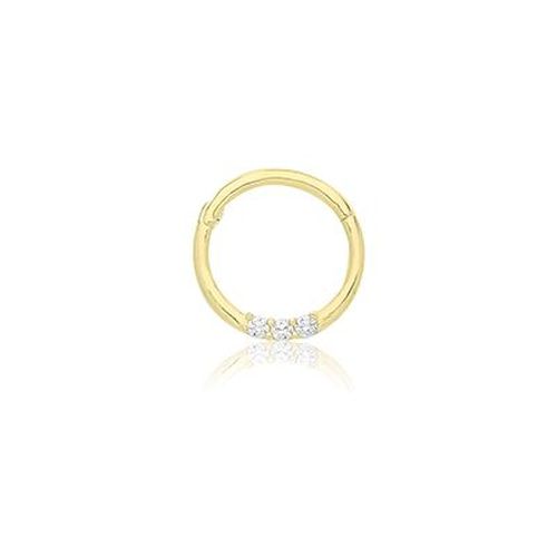 Cubic Zirconia Septum Ring Jewellery - James Moore TH - Modalova