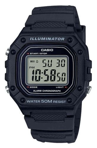 Illuminator W-218 Series Digital W-218H-1AVEF Watch - Casio - Modalova