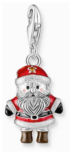 Santa Claus Enamel Charm Pendant Jewellery - Thomas Sabo - Modalova