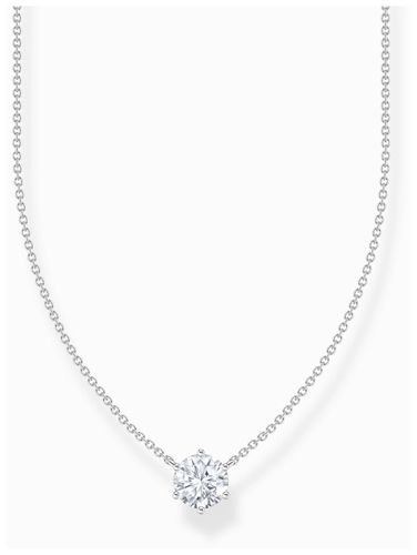 White Zirconia Solitaire Jewellery - Thomas Sabo - Modalova