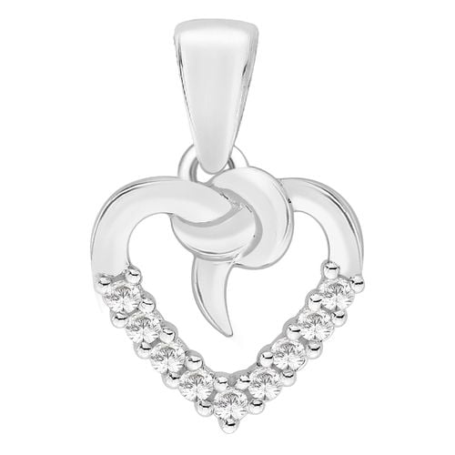 Fancy Heart Pendant (0.15ct) P3261-SK Jewellery - Perfection Crystals - Modalova