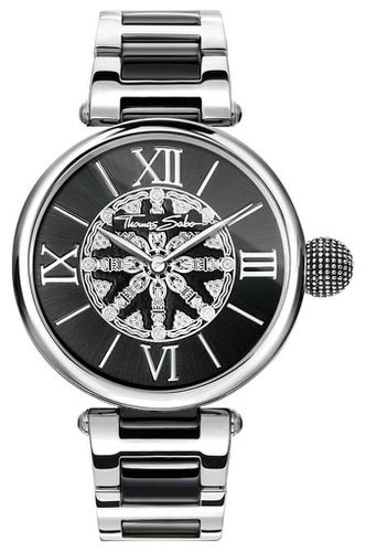 Womans Karma Stainless Steel IP Links WA0298-290 Watch - Thomas Sabo - Modalova