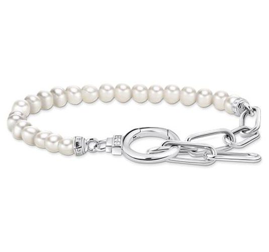 Silver Zirconia Freshwater Cultured Pearls Jewellery - Thomas Sabo - Modalova