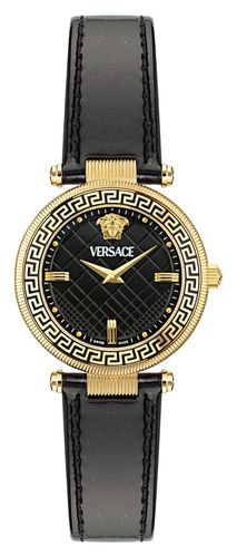 REVE (35mm) Dial / Leather Strap Watch - Versace - Modalova