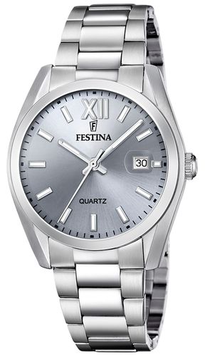 Acero Clasico (40mm) Dial / Stainless Steel Watch - Festina - Modalova