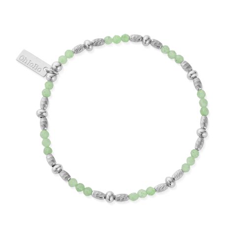 In Bloom SPARKLE Aventurine Bracelet - 925 Sterling Jewellery - ChloBo - Modalova