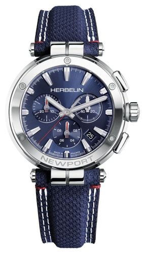 Men's Newport Chronograph (40.5mm) Dial / Watch - Herbelin - Modalova