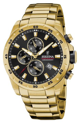 Men's Chrono Sport | Dial | PVD Plated Watch - Festina - Modalova