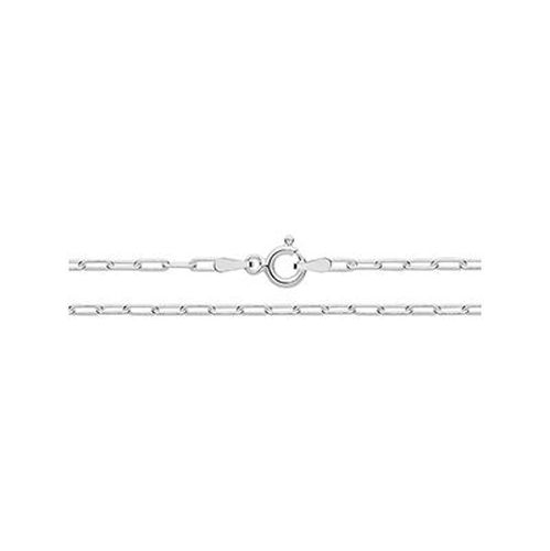 Silver Paper Chain Anklet G1371/10 Jewellery - James Moore TH - Modalova