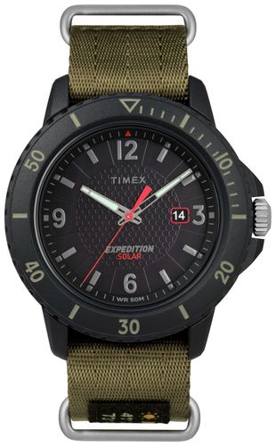 Men's Gallatin Solar Dial Nylon Strap Watch - Timex - Modalova