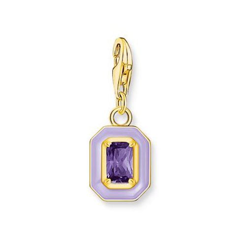 Yellow Violet Cold Enamel Octagon Jewellery - Thomas Sabo - Modalova