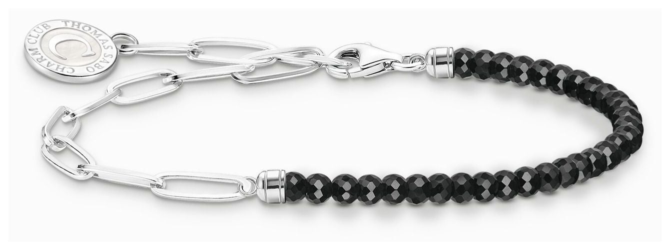 Charm Bracelet Black Obsidian Jewellery - Thomas Sabo - Modalova